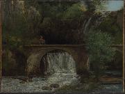Gustave Courbet Le Grand Pont France oil painting artist
